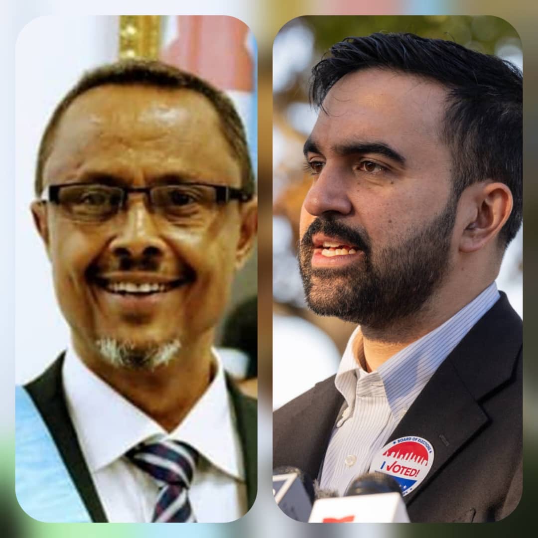 يعبر امين عاصمة جيبوتي عن تهانيه لعمدة نيويورك المنتخب