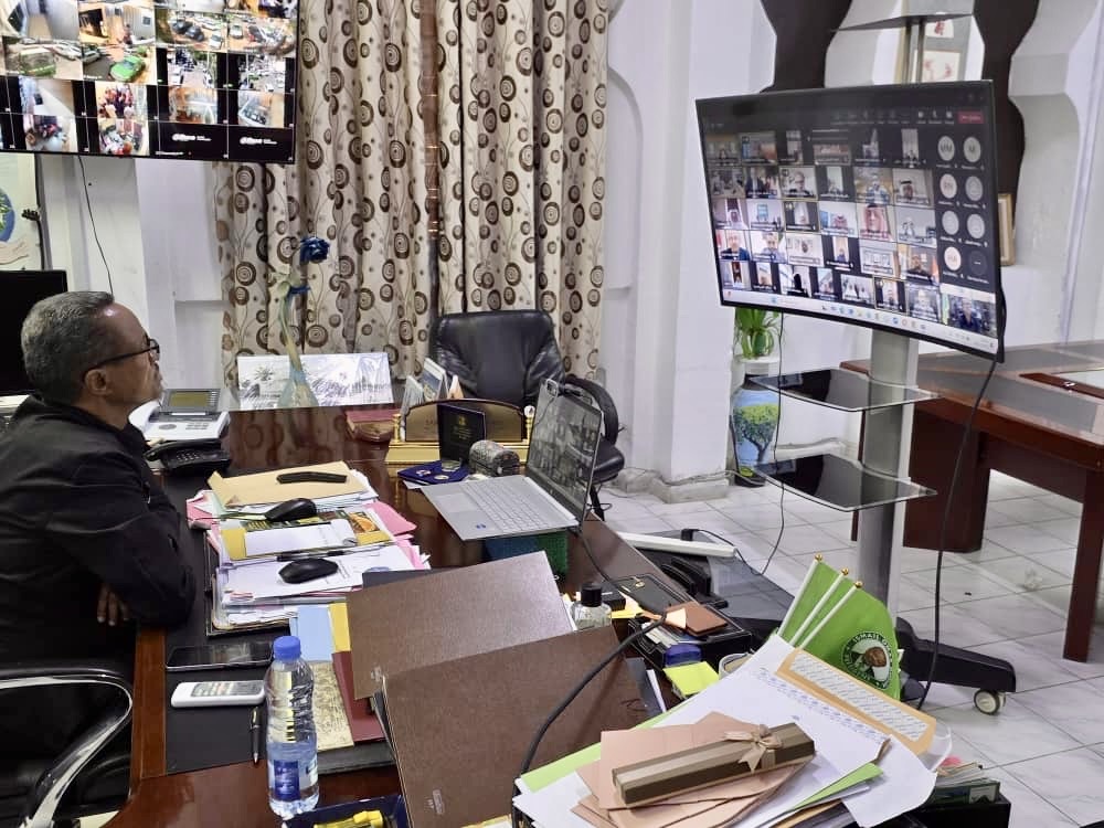 أمين عاصمة  مدينة  جيبوتي يعزّز  التعاون مع العواصم والمدن الإسلامية